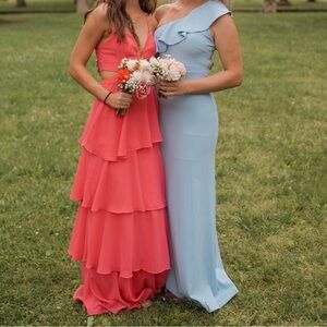 Lulus Hot Pink XS Prom Dress/Maxi Dress